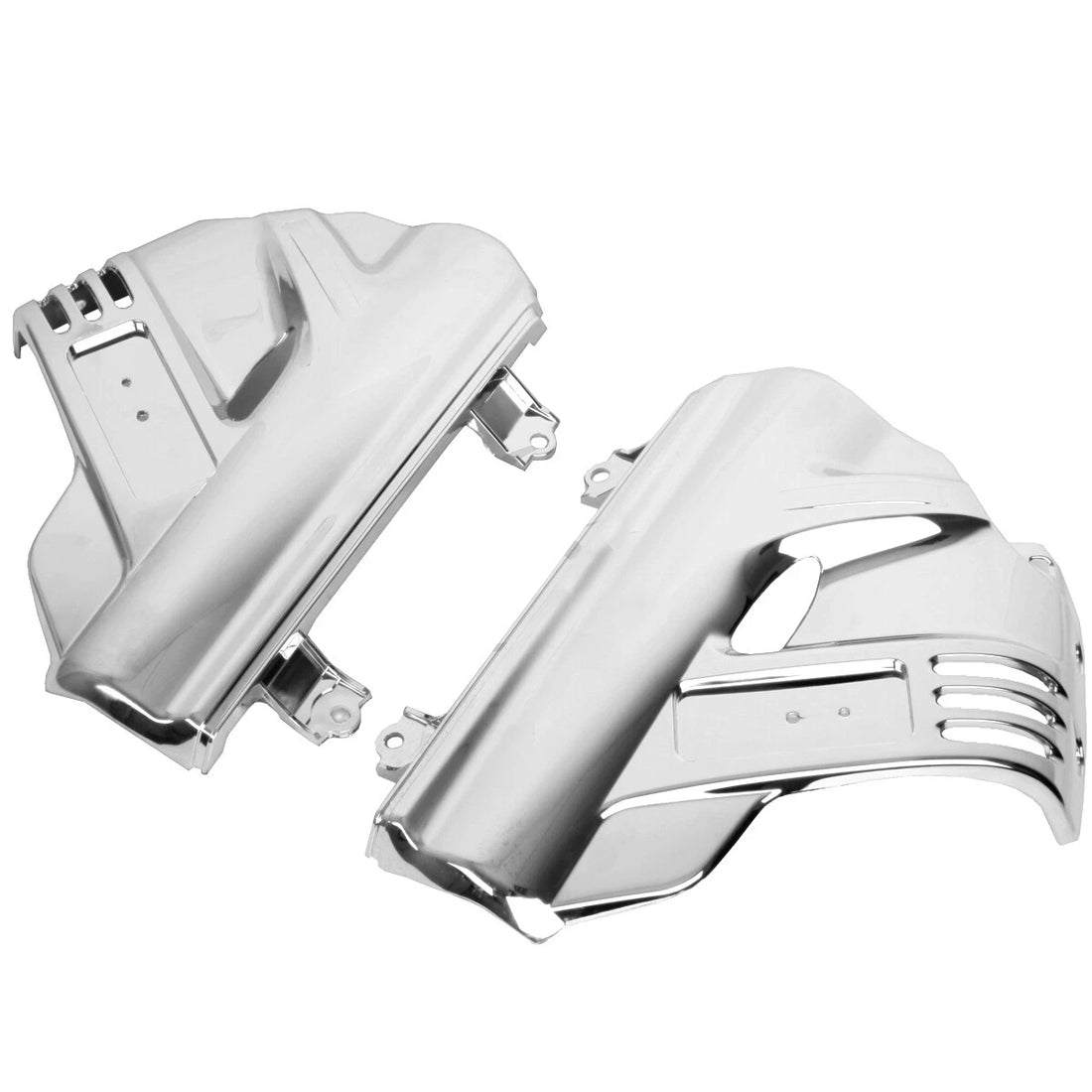 Chrome Front Fender Covers Fit For Honda Goldwing GL1800 airbag 2007-2017 16 15