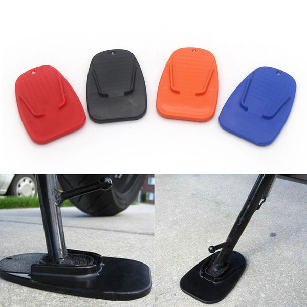 Motorcycle Side kickstand Plate Base Dirt Kick Parking Stand Support Pad