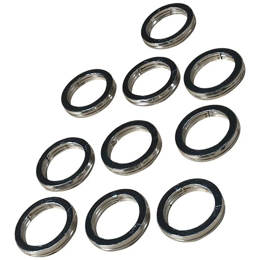 10PCS Exhaust Muffler Gasket for Kawasaki ZZ-R600 Ninja ZX6R ER-6F VN900 Classic