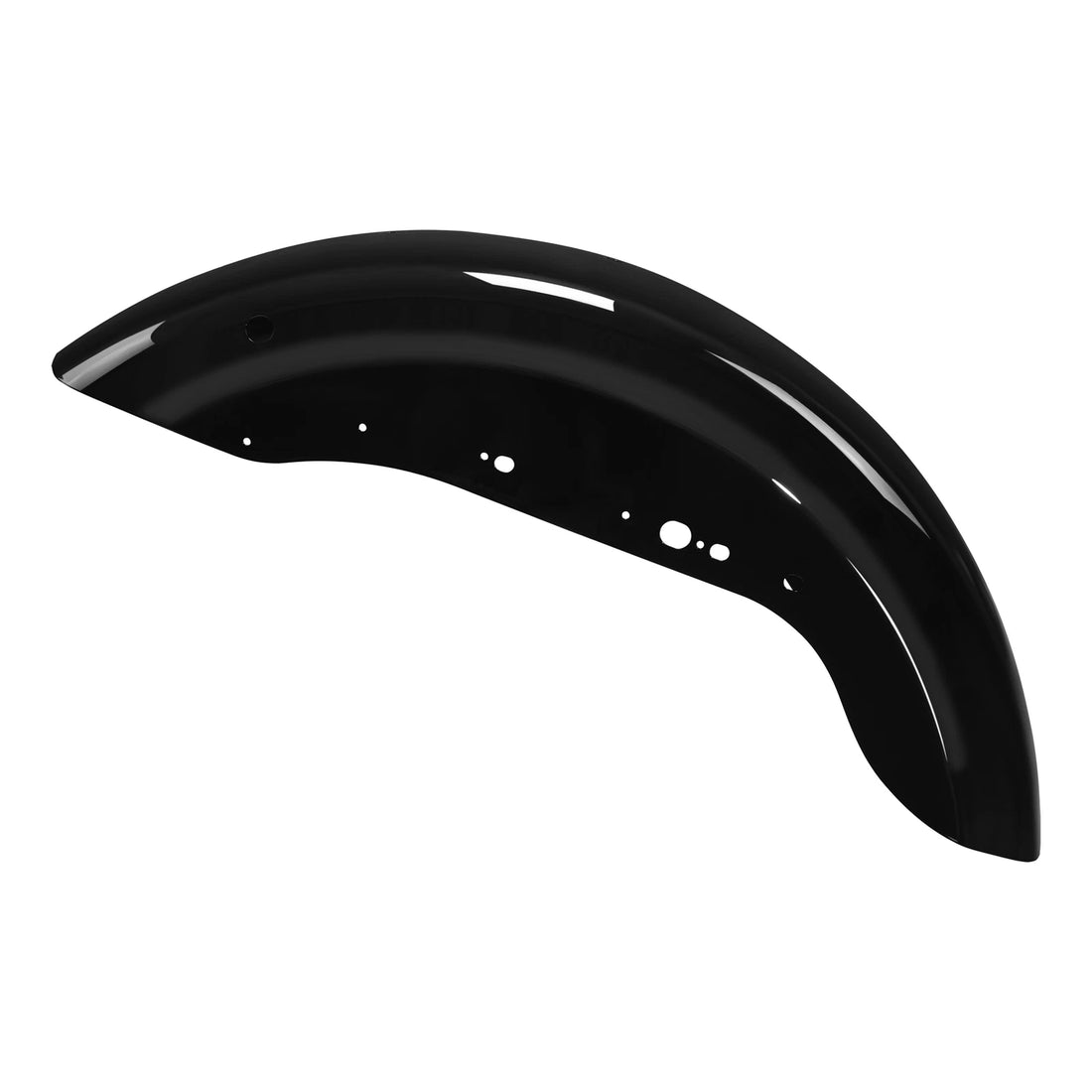 Vivid Black Rear Fender Fit For Harley Sportster 1200 Custom XL1200C 2011-2020