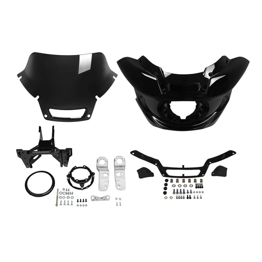 Front Headlight Fairings Mount Bracket Kit Fit For Harley Low Rider ST 22-25 24