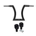 18" Rise 2" Ape Hanger Bar Handlebar Riser Fit For Harley Sportster XL883 XL1200