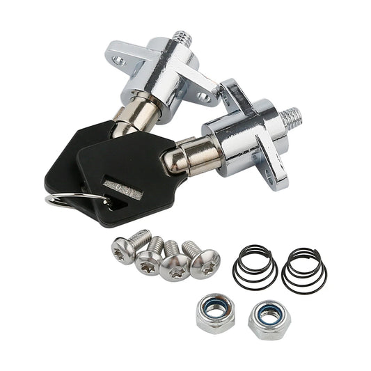 Hard Saddlebag Locks & Keys Fit For Harley Touring Road Glide Road King 2014-24