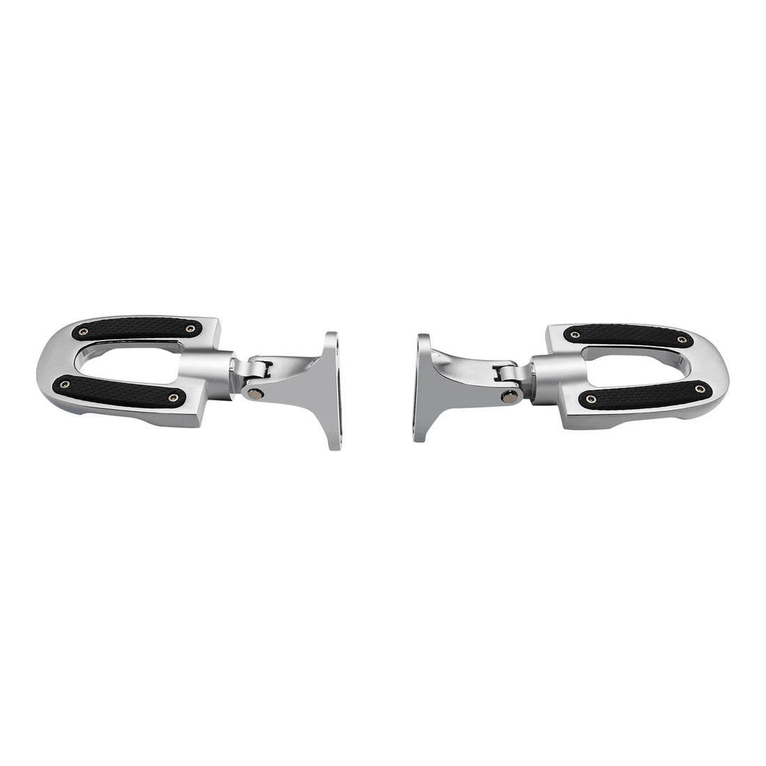 Chrome Rear Passenger Footpegs Pegs Mount Fit For Harley Road Street Glide 93-25
