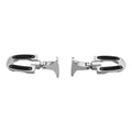 Chrome Rear Passenger Footpegs Pegs Mount Fit For Harley Road Street Glide 93-25