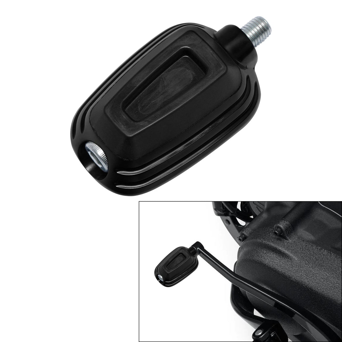 Gloss Black Shift Shifter Peg Fit For Harley Touring Sportster XL Dyna Low Rider