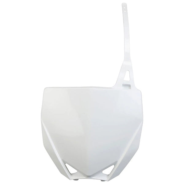 UFO Front Number Plate White For Yamaha YZ65 2018,2020-2026