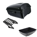Black King Trunk & Mount Rack Fit For Harley Touring Road King Glide 2014-2026