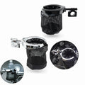 22/25mm Motorcycle Handlebar Cup Holder Metal Drink Mesh Basket For Harley Dyna