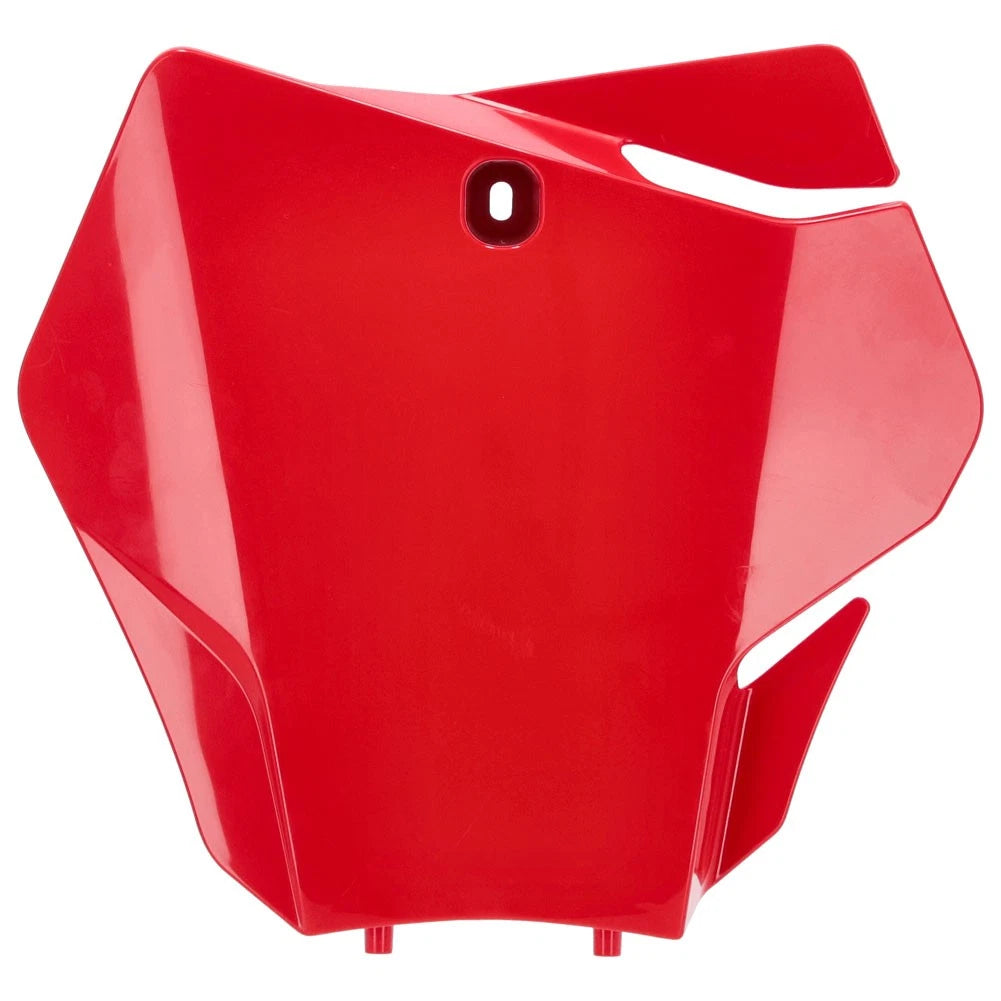 Acerbis 2872760004 Front Number Plate Red