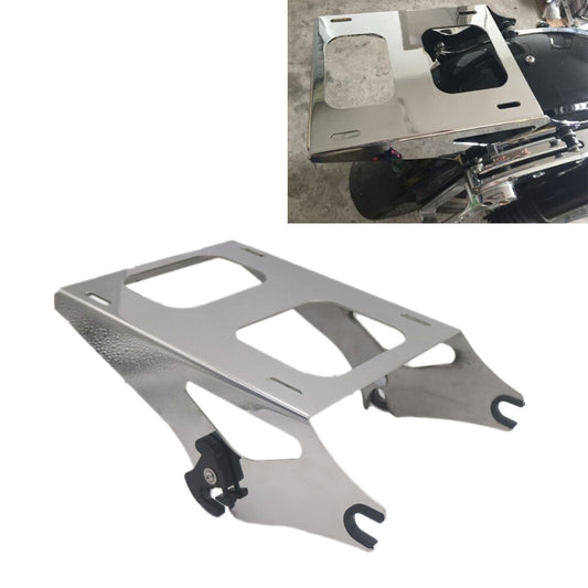 Two Up Tour Pak Pack Mount Luggage Rack For Harley Street Glide Road King 14-19