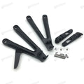 Honda CBR600RR F5 Black Rear Passenger Foot Pegs Bracket Fit For 2005-2006