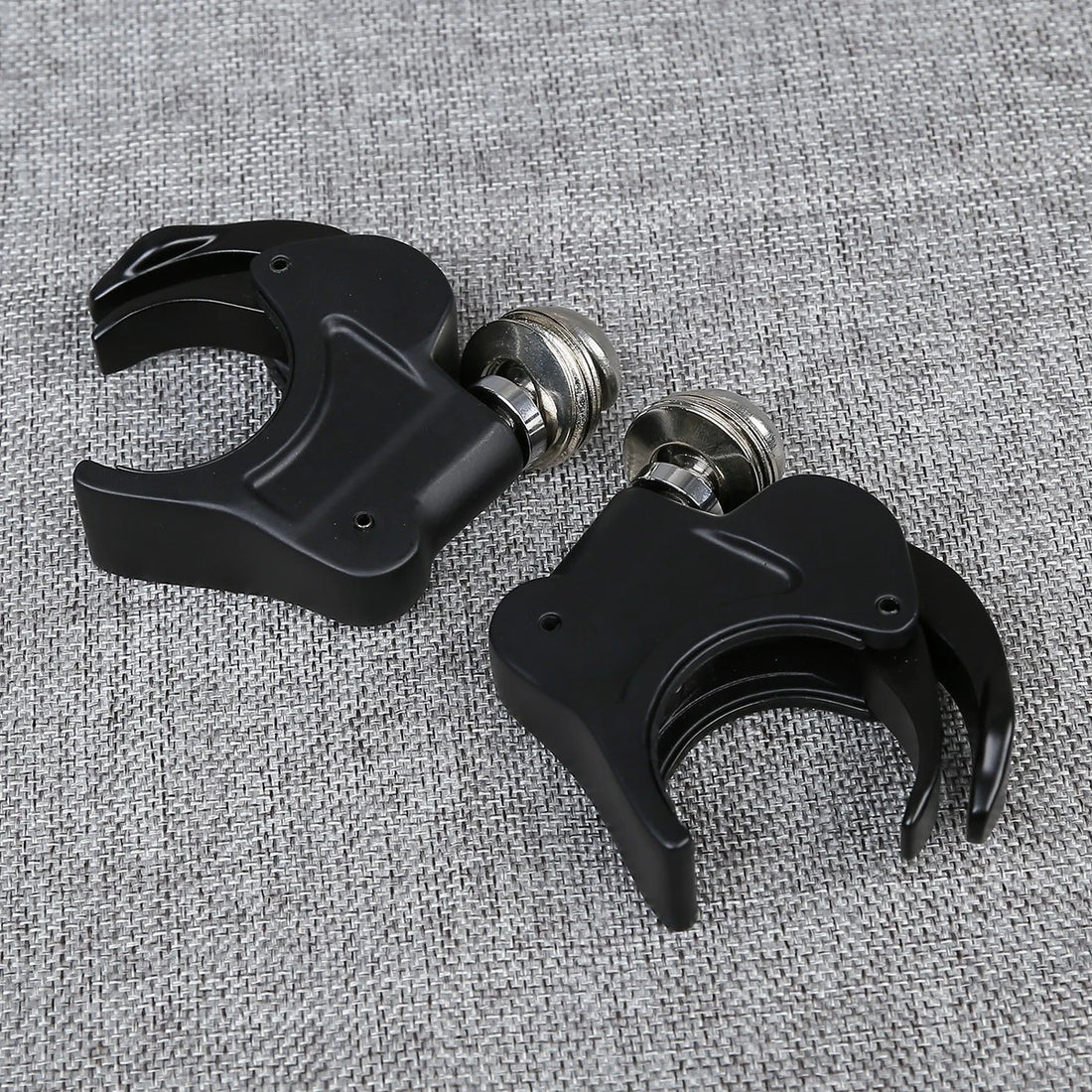 2x Quick Release Wind Shield Clamp 41mm Fit For Harley Dyna Wide Glide 1993-2005