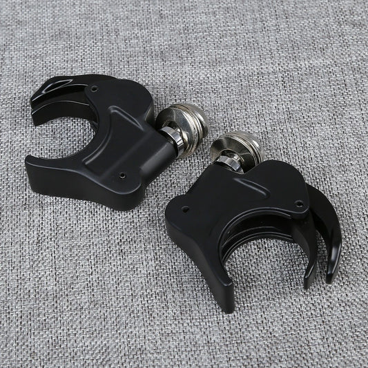 2x Quick Release Wind Shield Clamp 41mm Fit For Harley Dyna Wide Glide 1993-2005