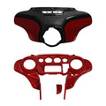 Inner Outer Fairing Fit For Harley Touring Flhx 2014-23 Billiard Red/Vivid Black