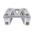 Chrome 1" 25mm Handlebar Riser Fit For Harley Dyna Low Rider Wide Glide 06-17