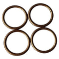 31.5x40x4 Exhaust Pipe Gasket For Honda CB250 08 XR600R 85-92 NX650 88-89
