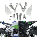 Driver Foot Pegs Bracket Fit For Kawasaki ZX6R ZX636 2019-2025 2020 2021 2022 23