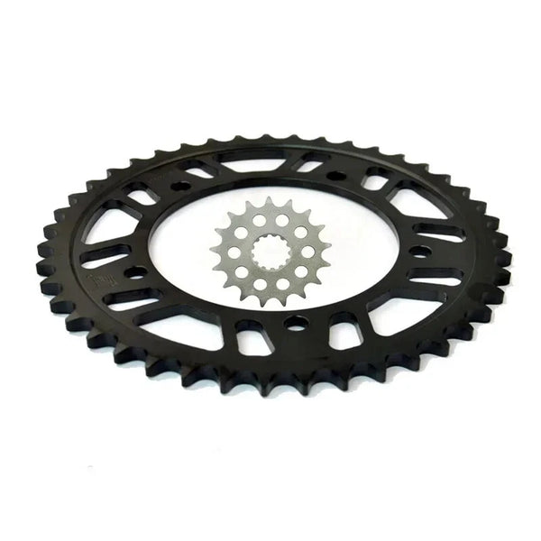 525 17T/43T Front Rear Sprocket For Triumph 800 Bonneville T100 2002-2006