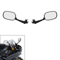 Black Left/Right Rear View Mirrors Fit For YAMAHA YZFR6 YZF R6 2008-2016