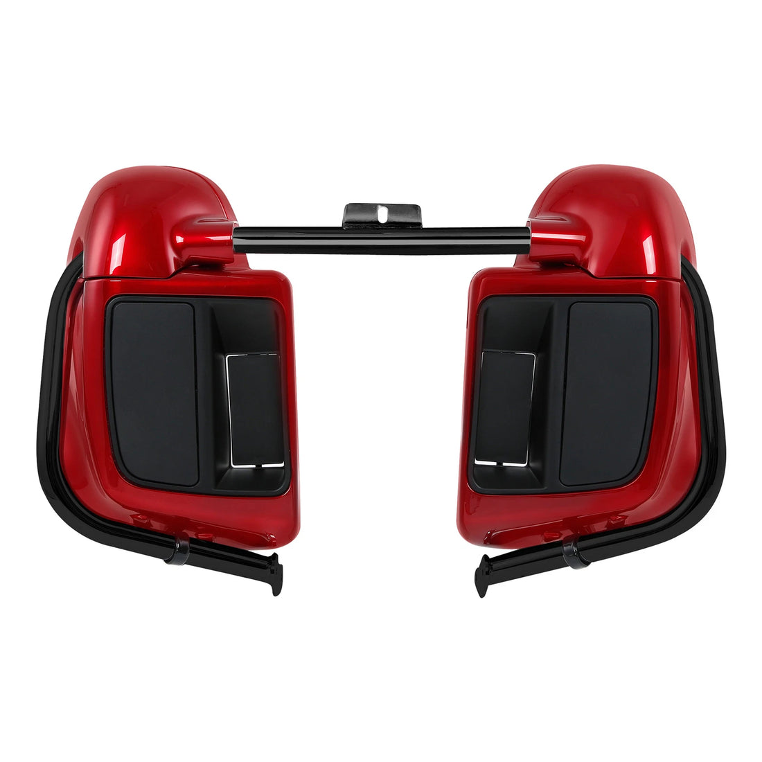 Red Lower Vented Fairings & Engine Guard Bar Fit For Harley Road Glide 2014-2023