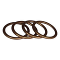 4pcs Pipe Gasket For Honda CB600F 04 06 CBR600F2 91-94 F3 95-98 F4 99-00