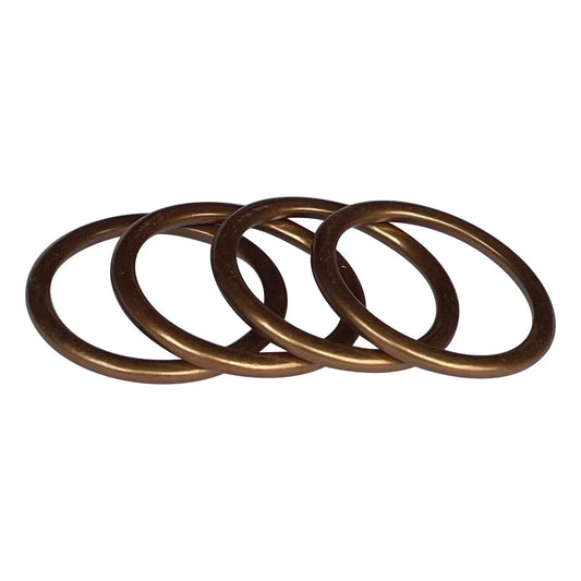 4pcs Pipe Gasket For Honda CB600F 04 06 CBR600F2 91-94 F3 95-98 F4 99-00