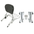 Chrome Sissy Bar Backrest Rack Docking Hardware Kit Fit For Harley Touring 14-24