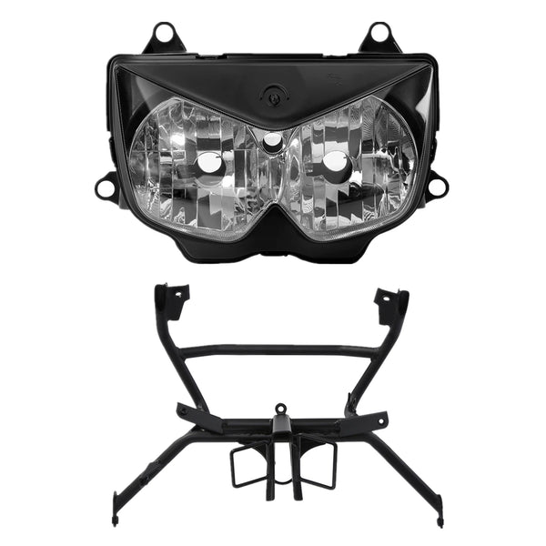 Front Headlight Headlamp & Fairing Bracket Fit For Kawasaki Ninja 250R 2008-2012