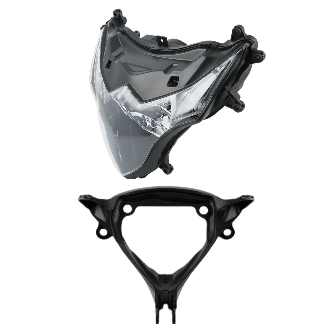 Front Headlight Assembly & Upper Stay Bracket Fit For Suzuki GSXR1000 2009-2016