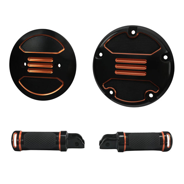 Alternator Plug Clutch Trim Cover Rider Footpeg Fit For Harley Sportster S 21-25