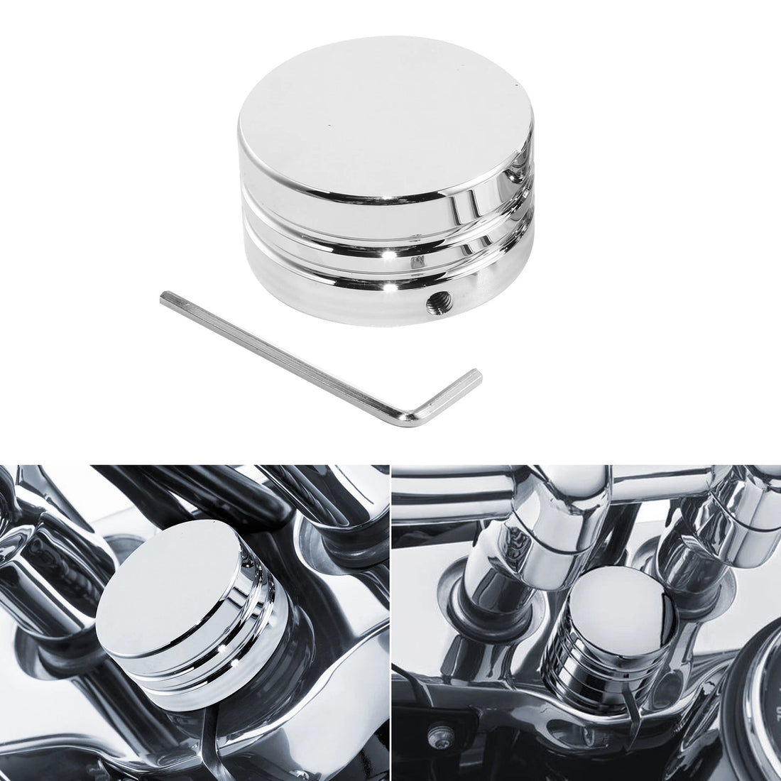 Steering Stem Bolt Nut Cover Fit For Harley Softail Slim Sport Glide Flsb 18-25