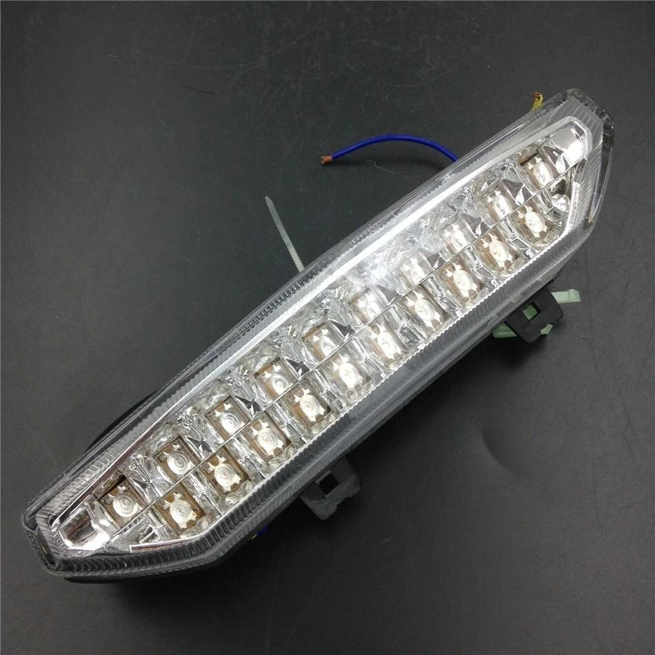 For 2007 2008 Kawasaki Ninja ZX6R ZX600P Clear LED Tail Brake Light Turn Signals