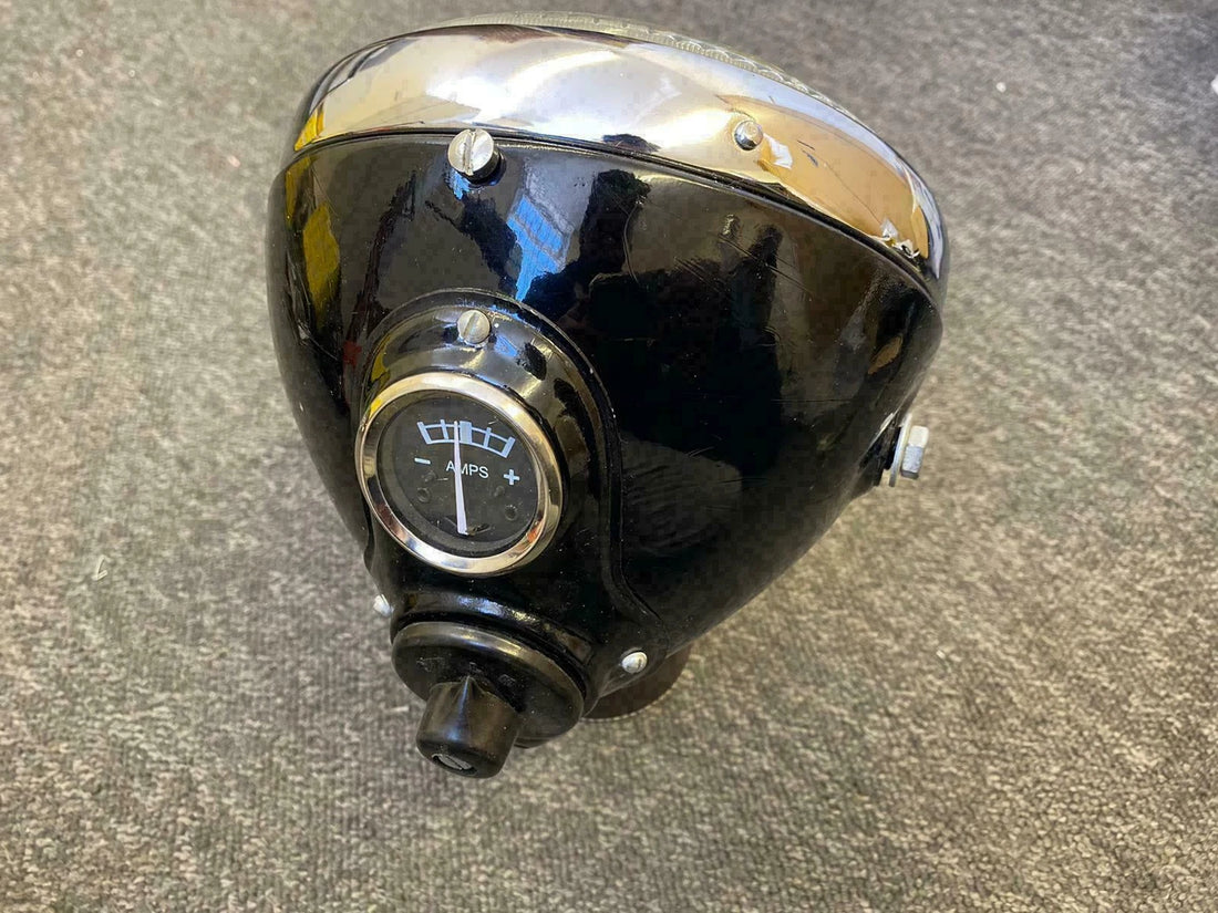 Lucas 7" headlight headlamp ssu700 For bsa triumph norton matchless bobber 25 @v