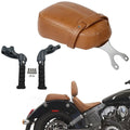 Rear Footpegs & Passenger Seat Fit For Indian Scout 2015-2024 Scout ABS 19-20