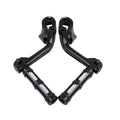 1-1/4" Footpegs Highway Bar Pegs Long Angled Mount Fit For Harley Touring Dyna