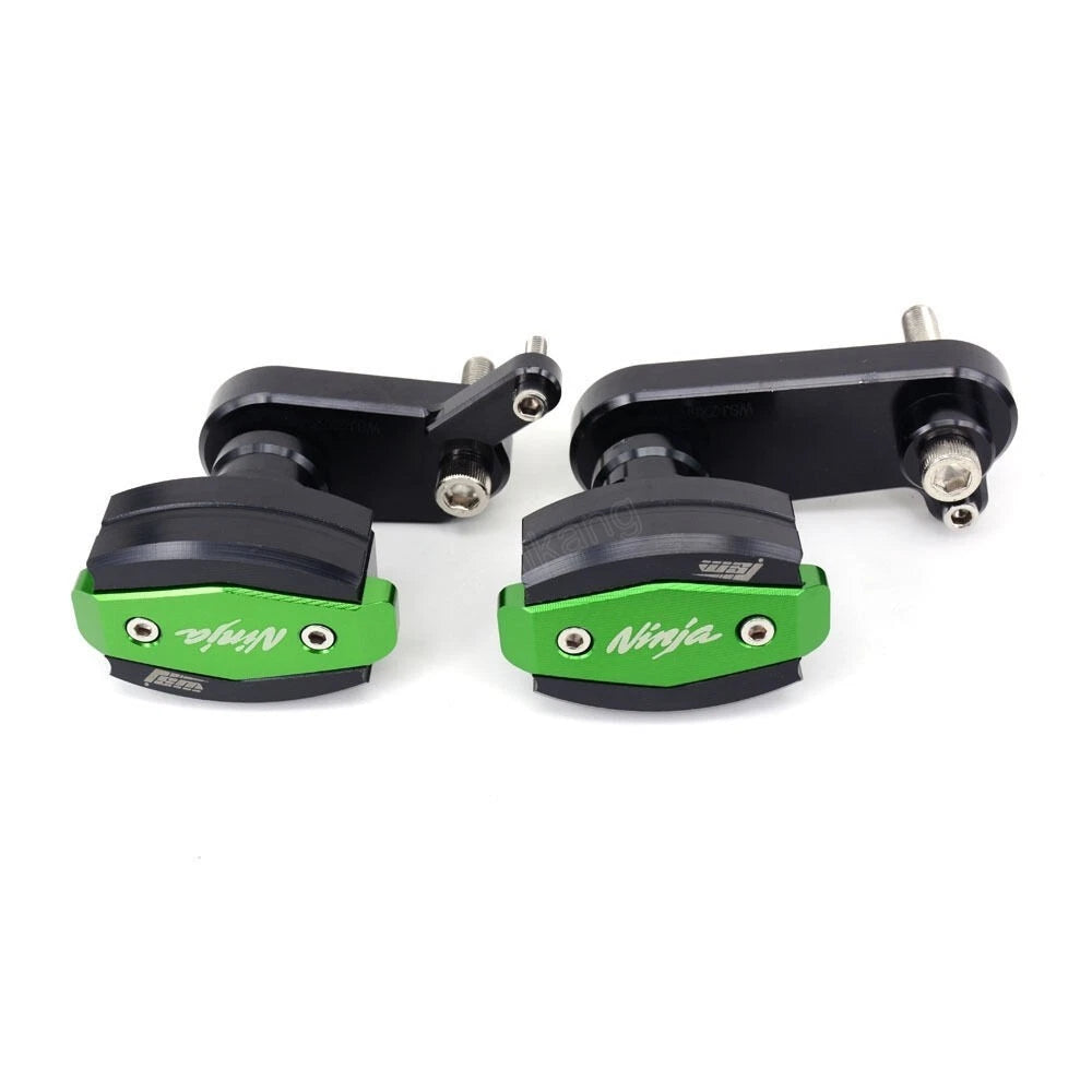 CNC Irregular Frame Sliders Crash Protector For Kawasaki Ninja ZX6R 2009-2012 11