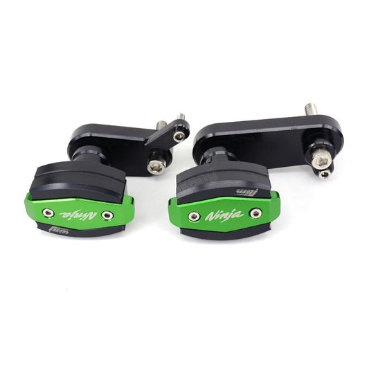 CNC Irregular Frame Sliders Crash Protector For Kawasaki Ninja ZX6R 2009-2012 11