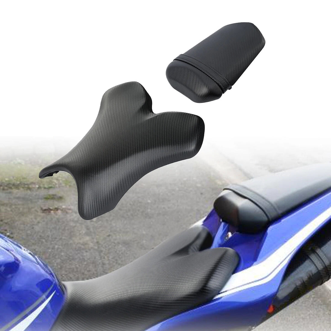 Driver & Passenger Seat Fit For Yamaha Yzf R1 YZFR1 YZF-R1 2004-2006 2004 2005