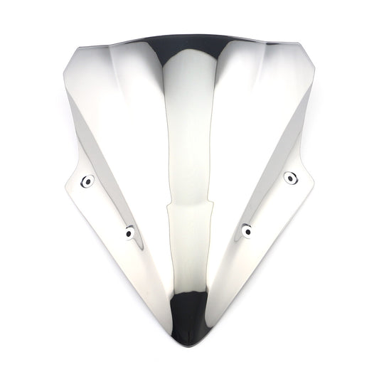 Windshield Windscreen For Kawasaki Ninja 650 EX650 ER6F 2017-2020 2018 19 Silver
