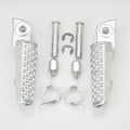 Motorcycle Front Footrest Footpegs For Honda CBR1000RR 2004-2012 Silver