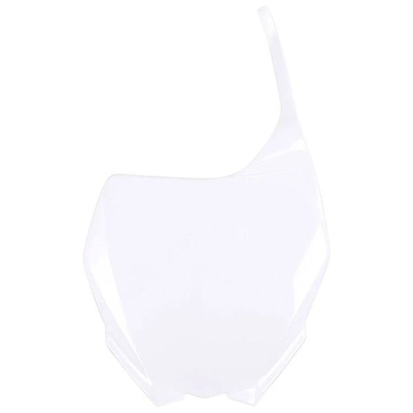 UFO Front Number Plate White For Yamaha YZ125 2006-2014
