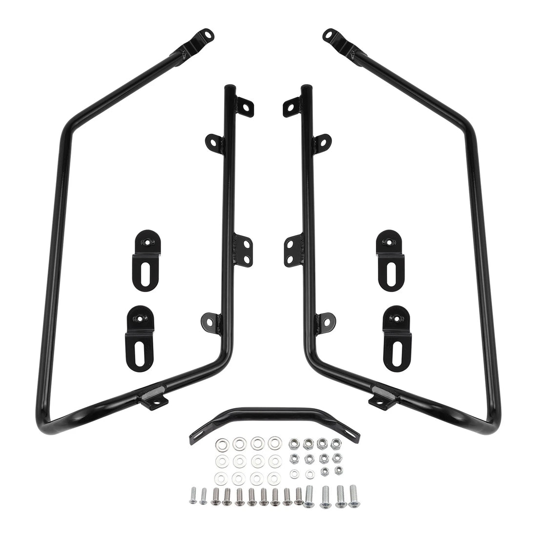 Saddlebag Conversion Support Mount Bracket Fit For Harley Dyna Fat Bob 2008-2017