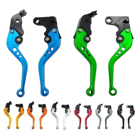 Short Brake Clutch Levers For Kawasaki Ninja 250R EX250 2008-2017 EX300 2013-15