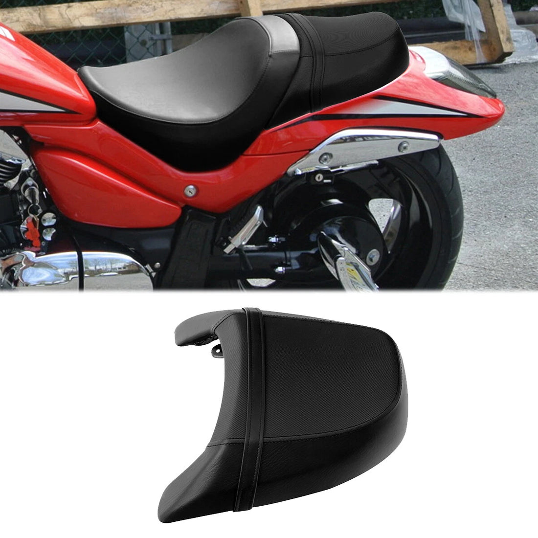 Fit For Suzuki Boulevard M109R 2006-2024 Rear Passenger Seat