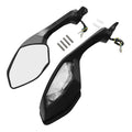 Rearview Mirrors LED Turn Signals Light Fit For Yamaha Yzf R9 YZF-R9 2025 25
