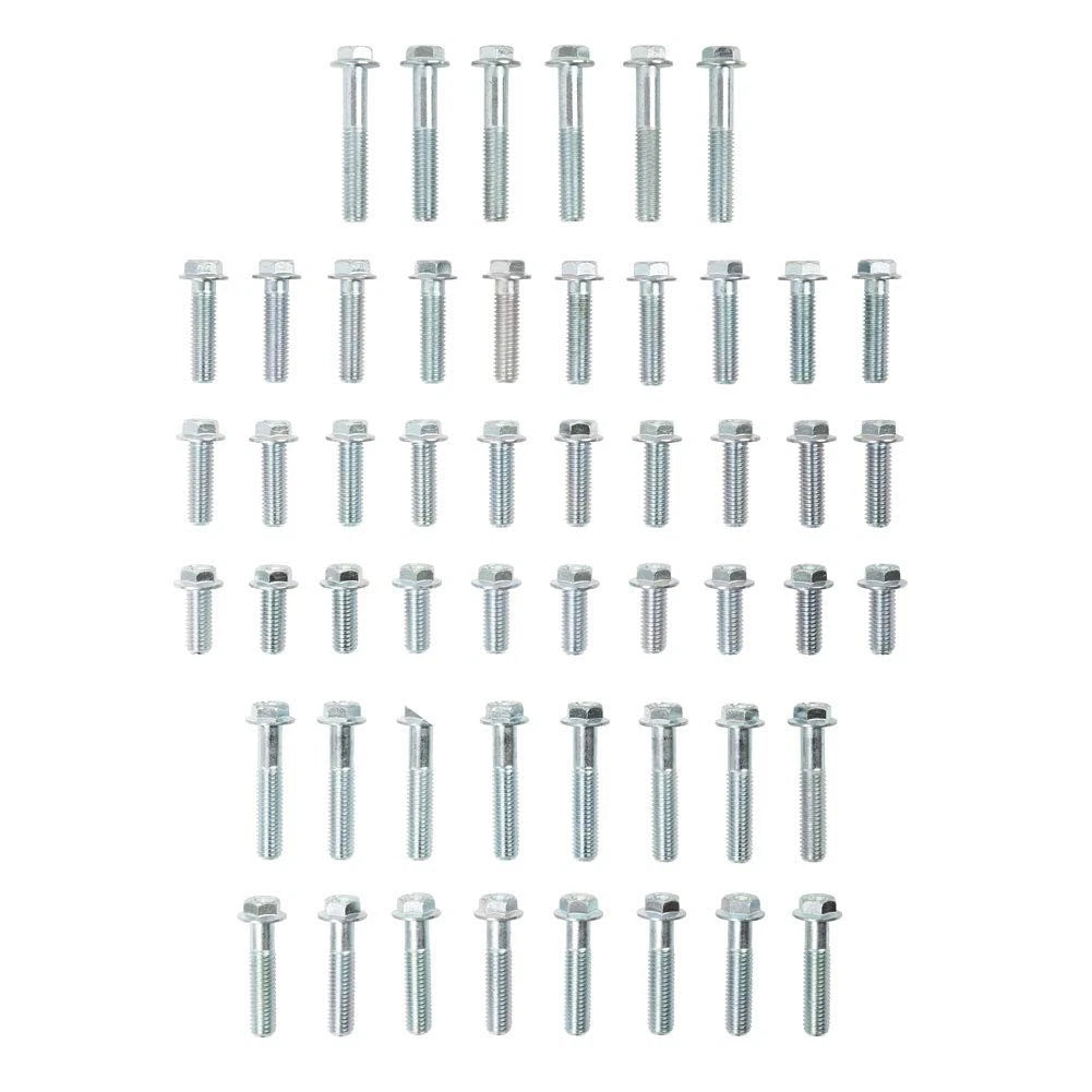 Tusk 17-8660 8mm Flange Bolt 52 Piece Kit