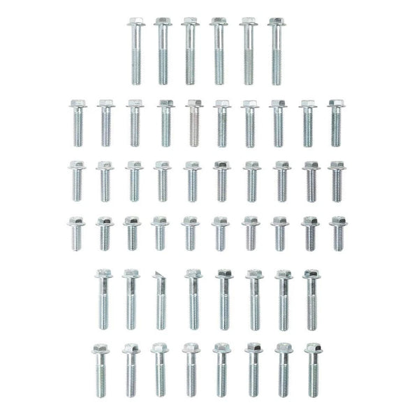 Tusk 17-8660 8mm Flange Bolt 52 Piece Kit