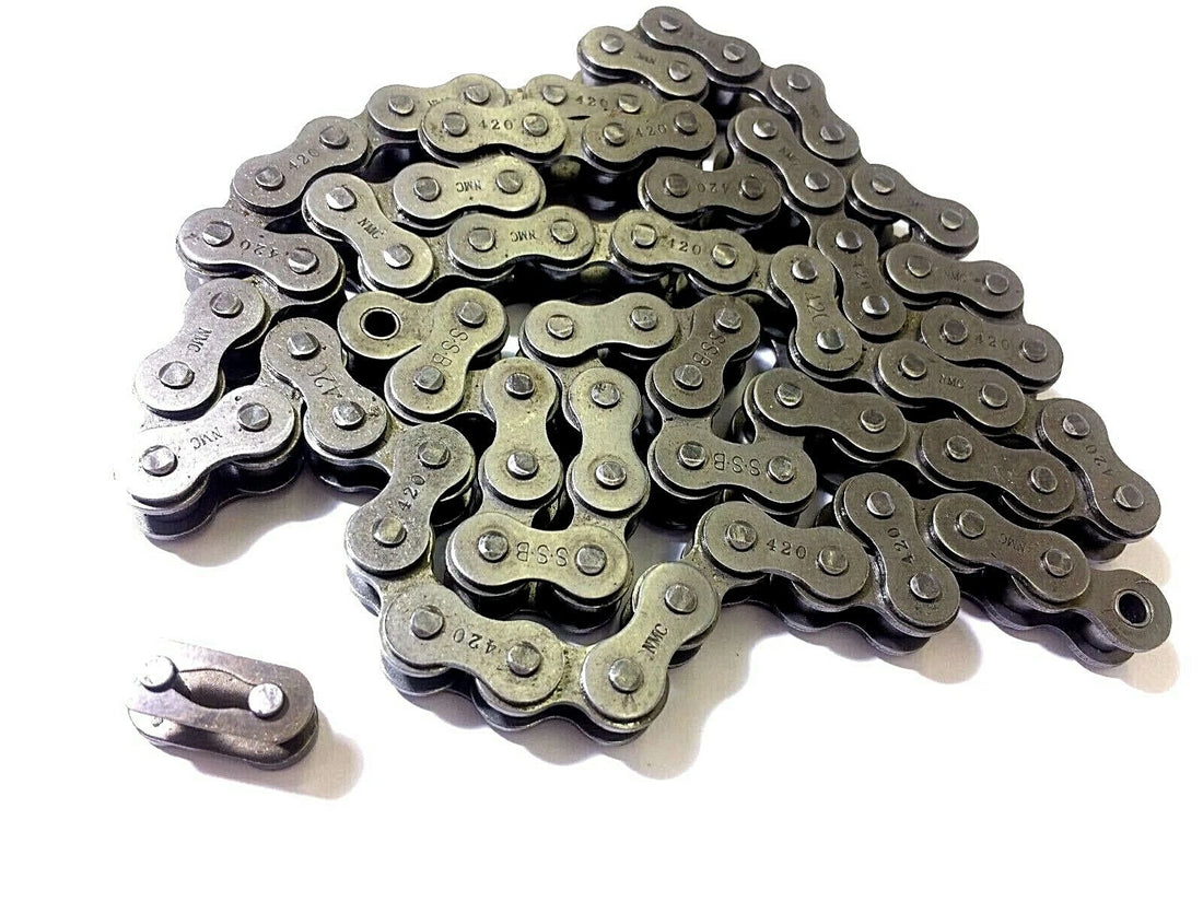 2002 -2006 Yamaha PW80 Dirt Bike #420 Chain 84 Link With 2 Master Links