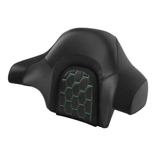 King Trunk Passenger Backrest Fit For Harley Touring Electra Glide 2014-25